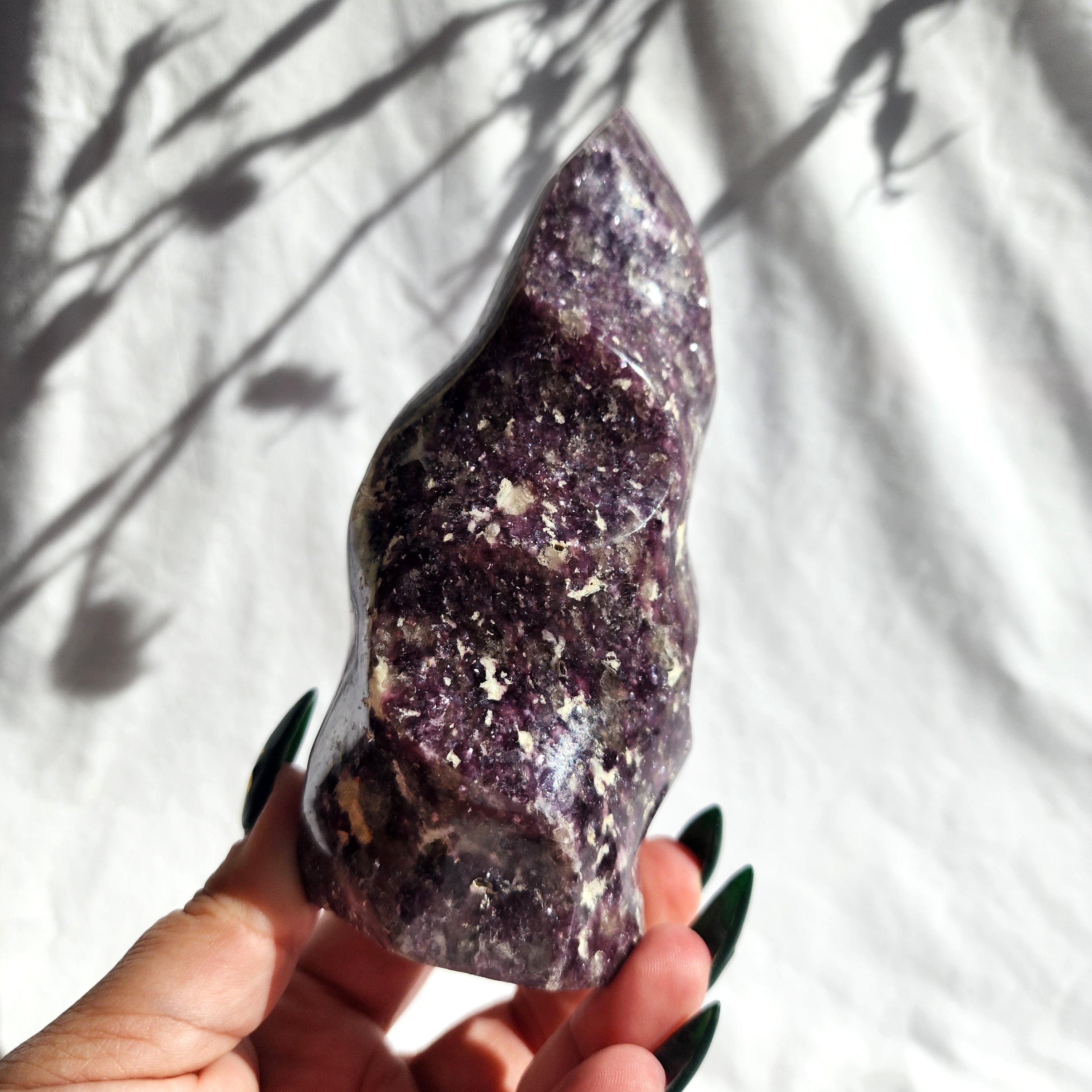 Lepidolite Flame