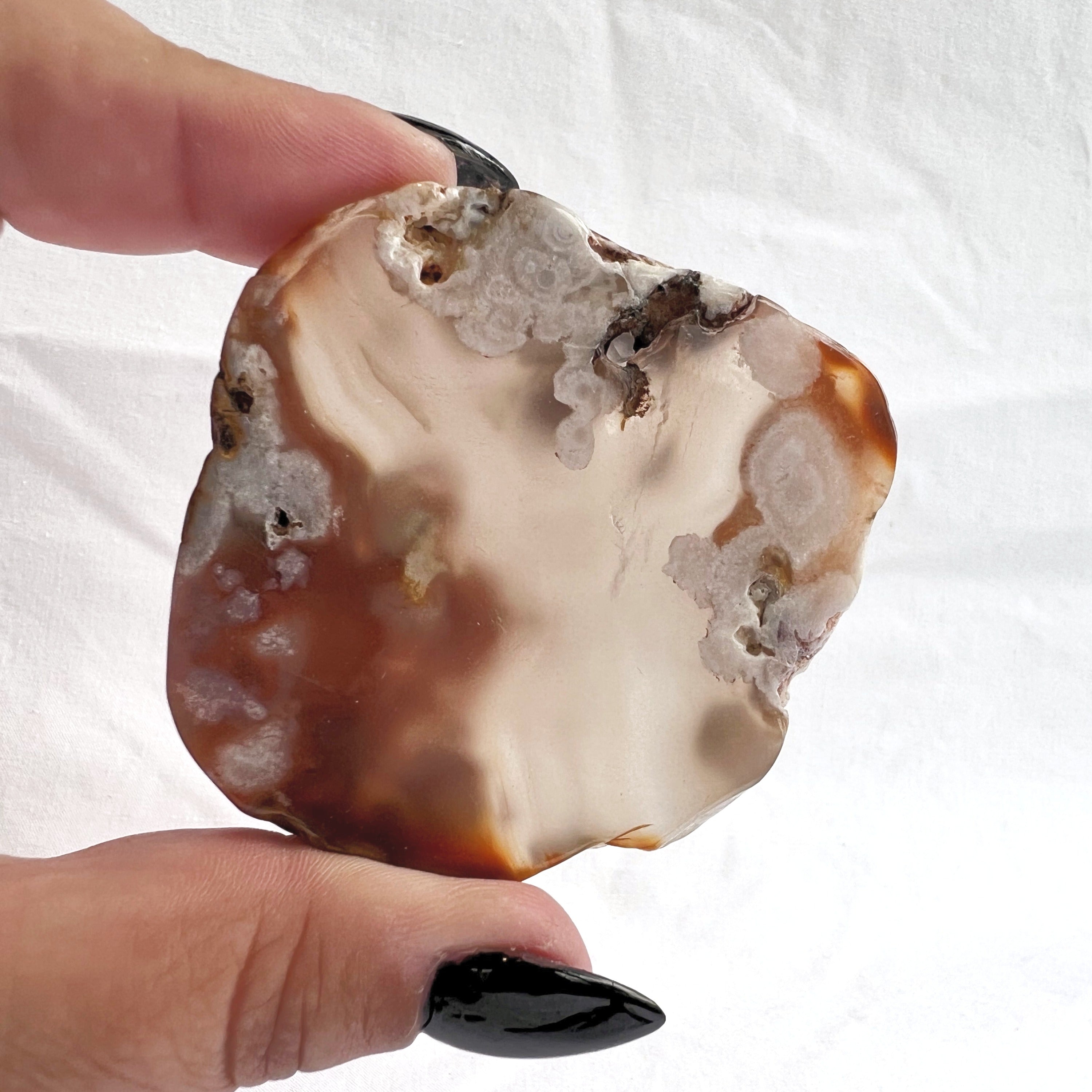 Flower Agate Slice