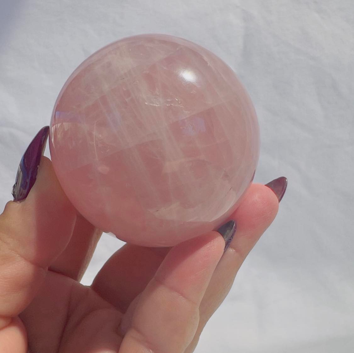 Rose Quartz Sphere