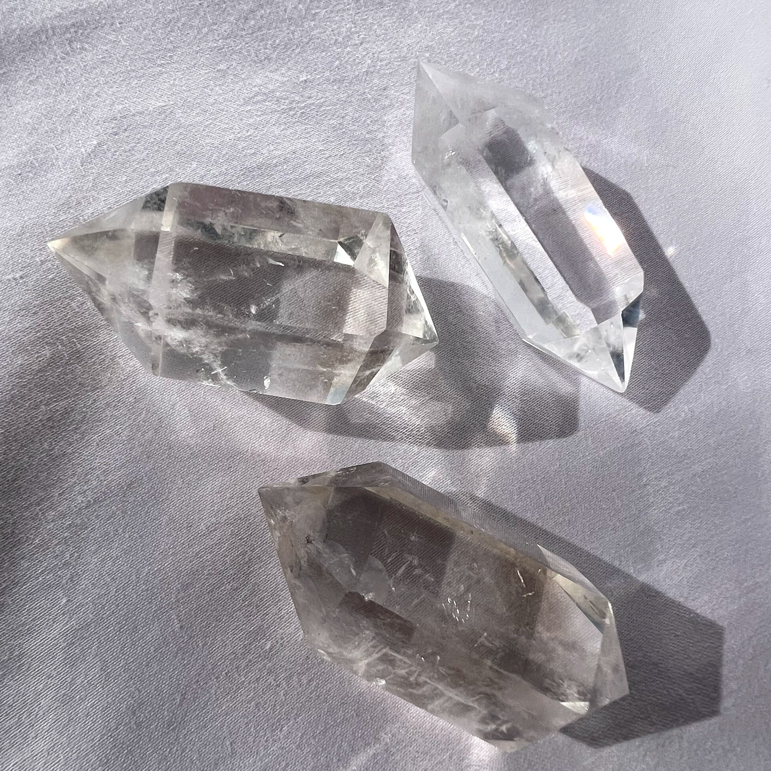 Clear Quartz Double Terminator | Medium