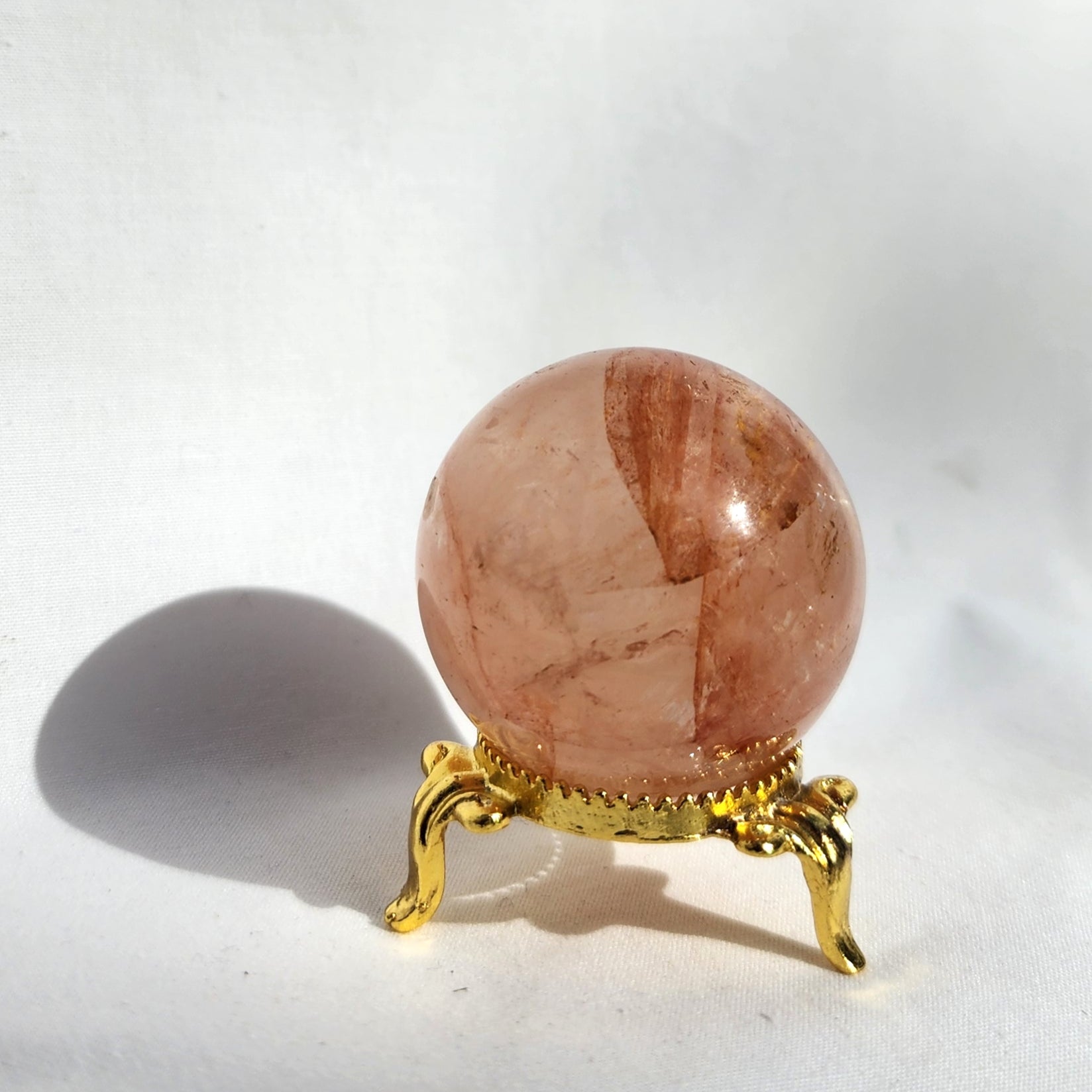 Fire Quartz Sphere