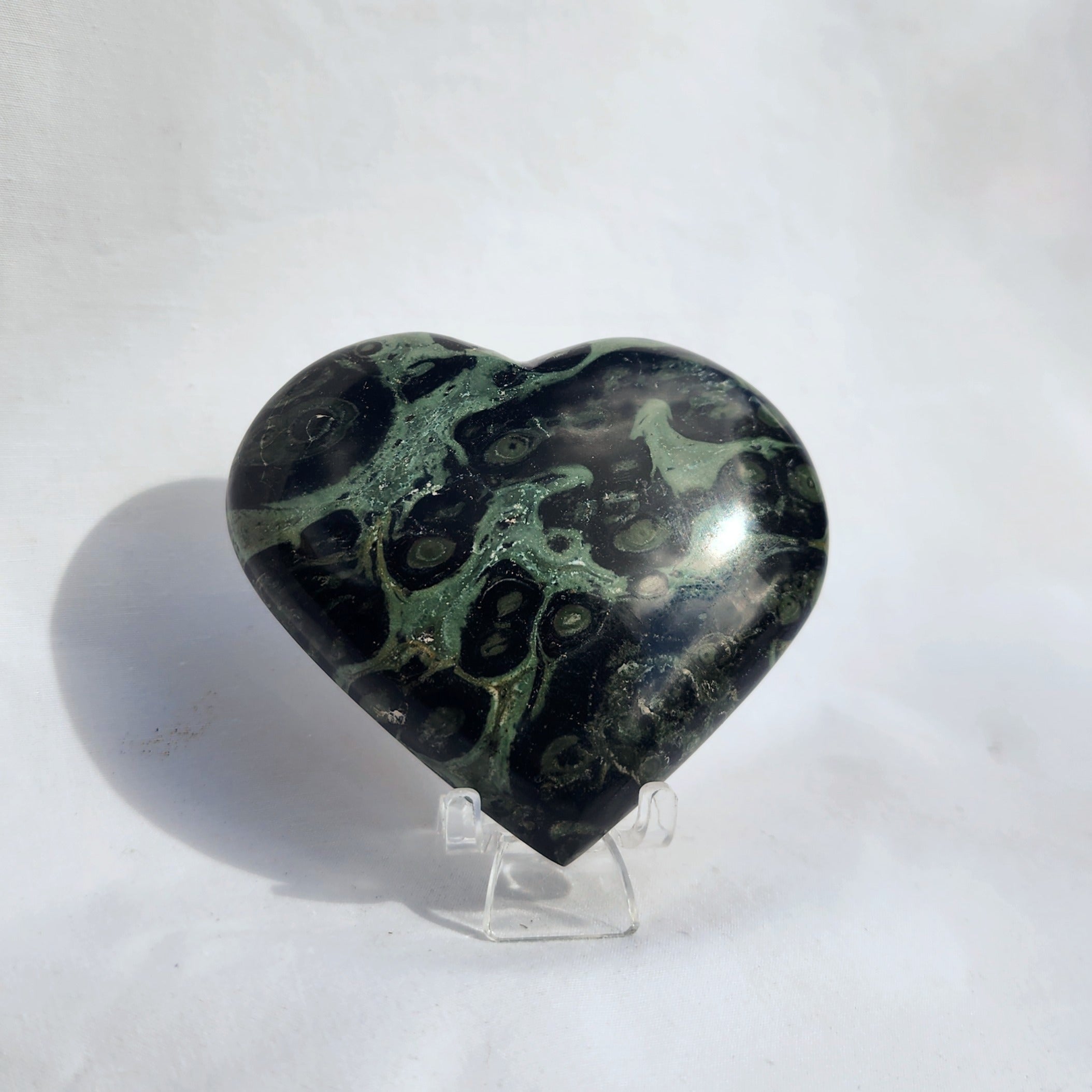 Kambaba Jasper Heart