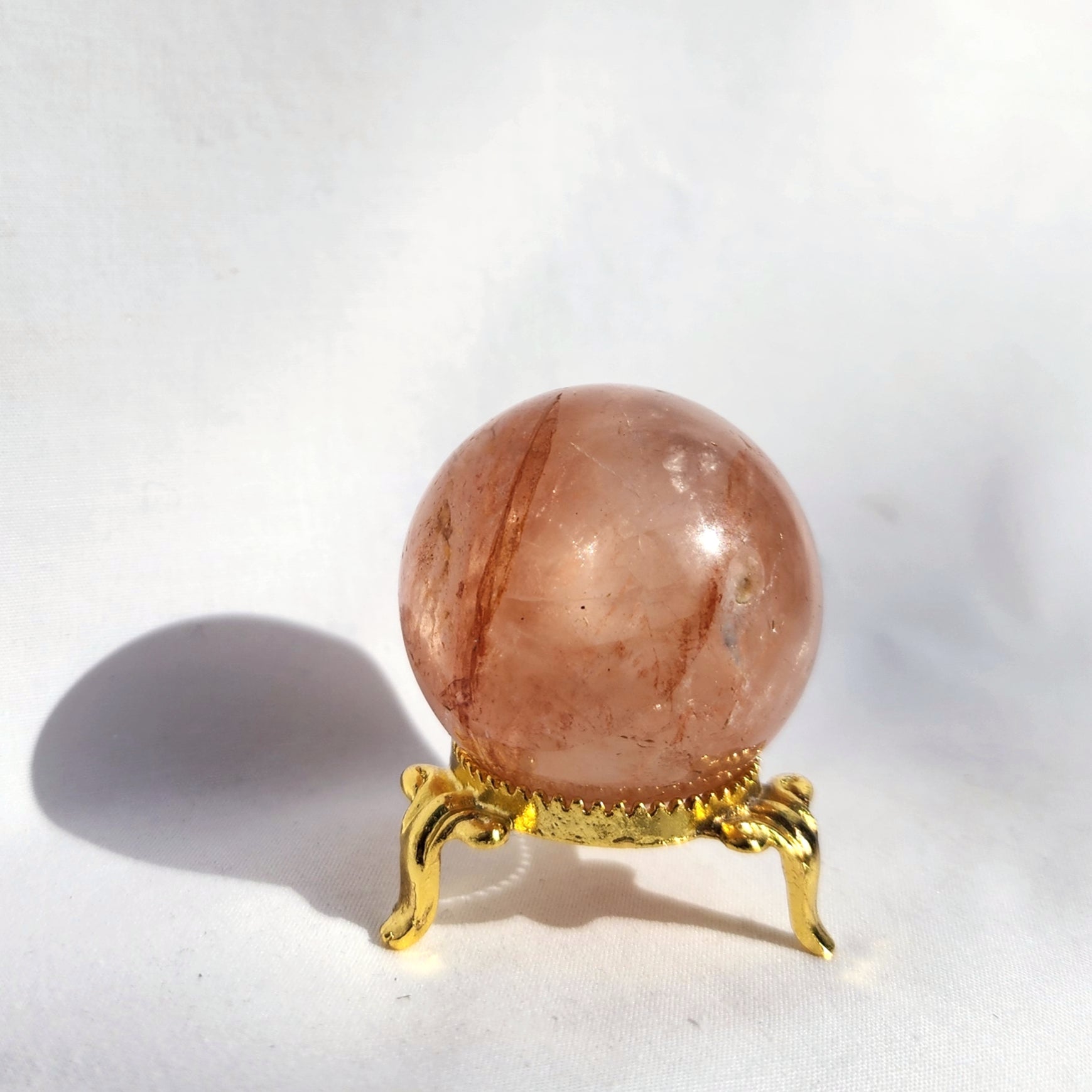 Fire Quartz Sphere