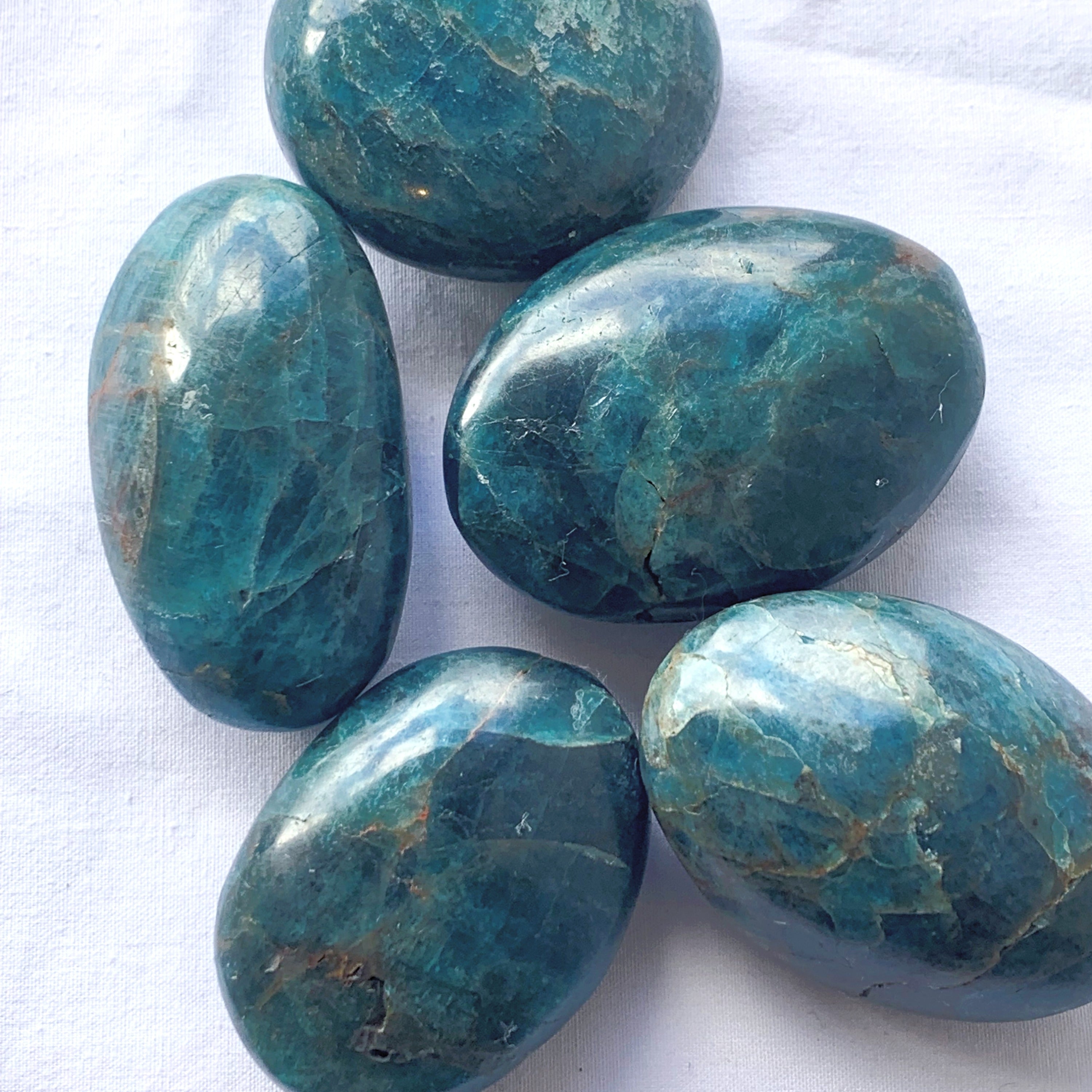 Apatite Palm Stone | Medium