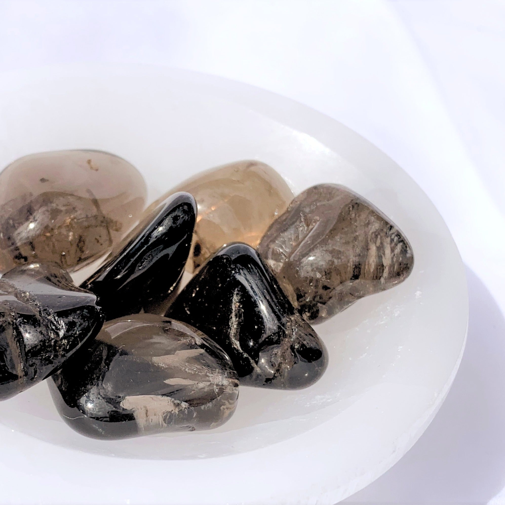 Smoky Quartz Tumbles | Medium