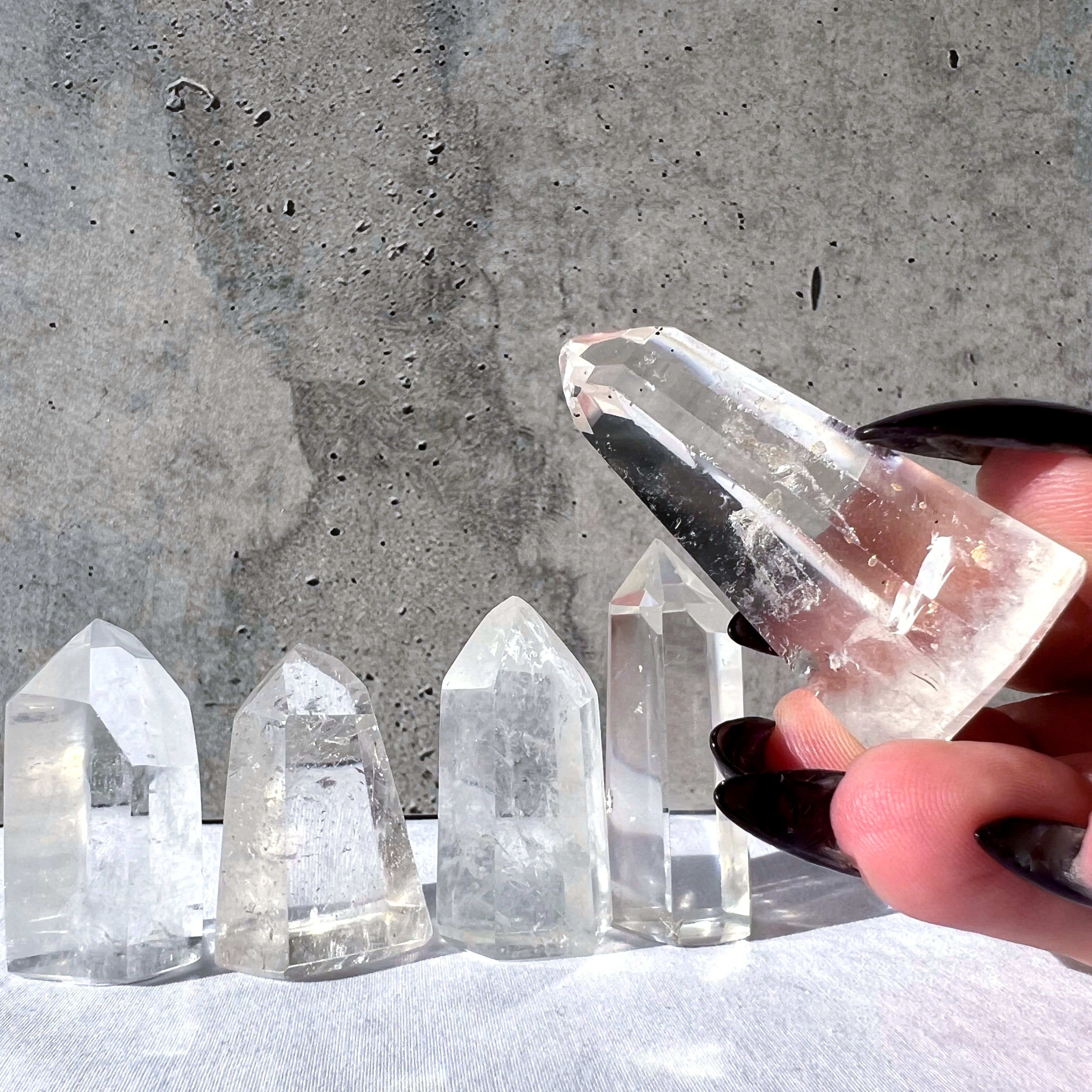 Clear Quartz Generator Point | Small