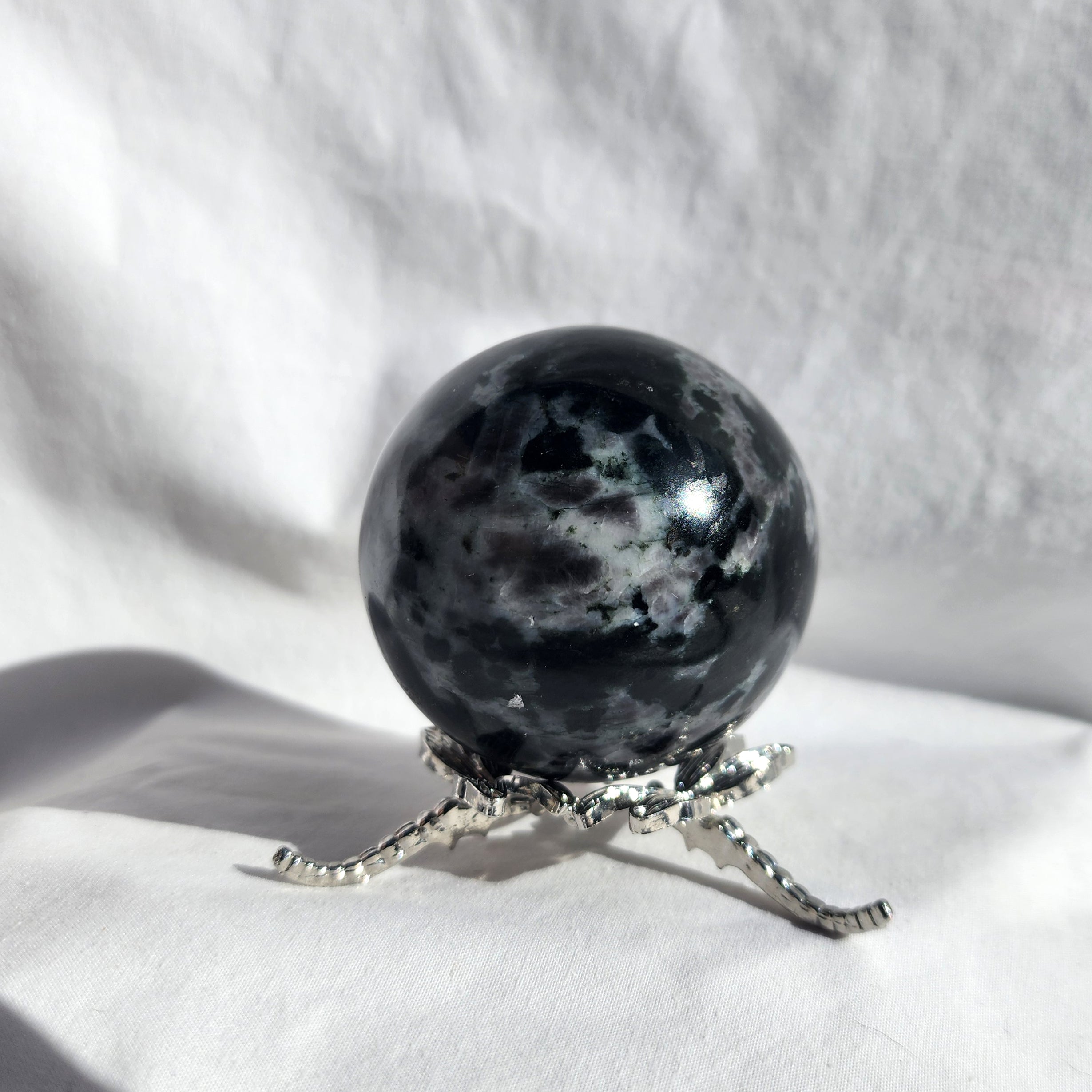 Indigo Gabbro (Mystic Merlinite) Sphere