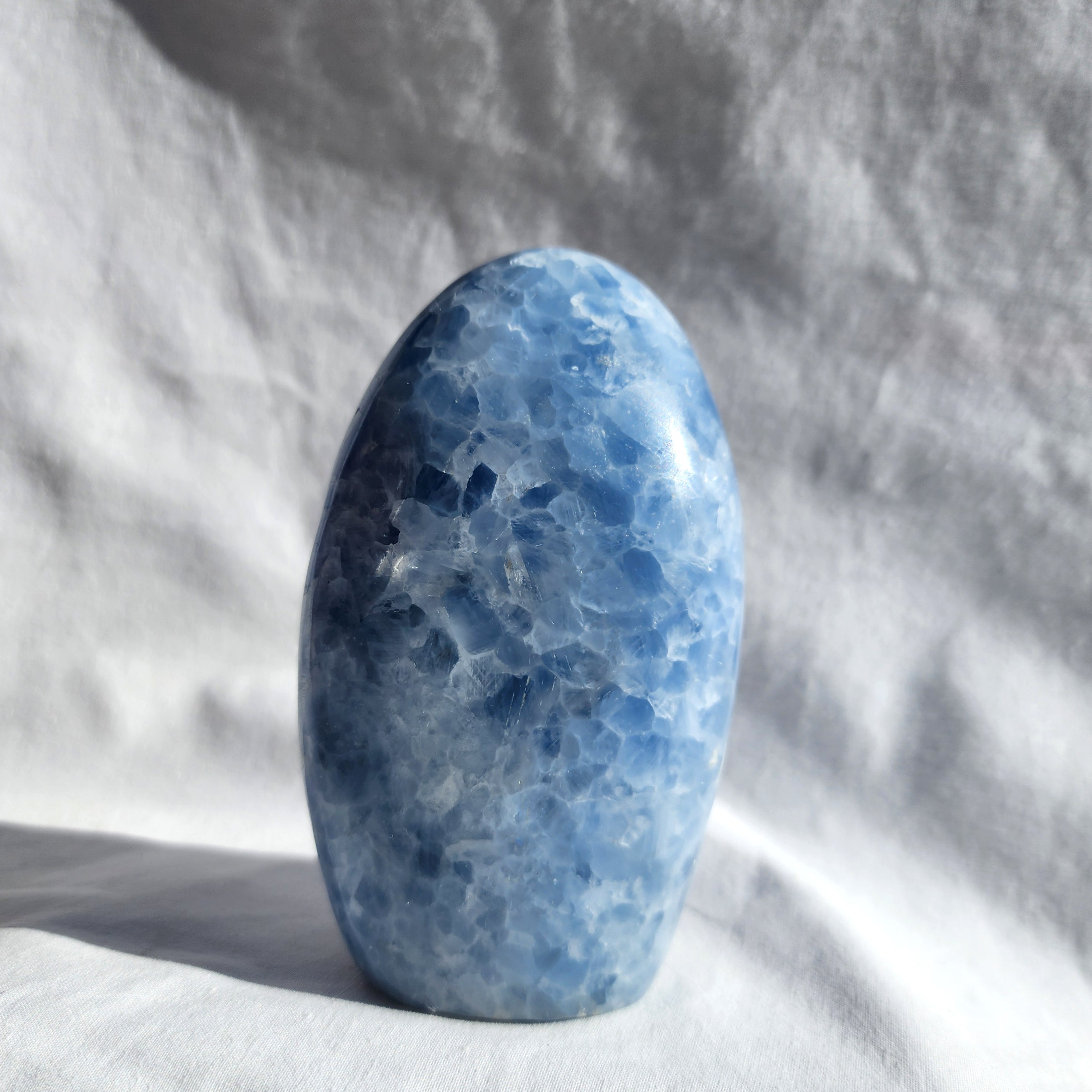 Blue Calcite Freeform