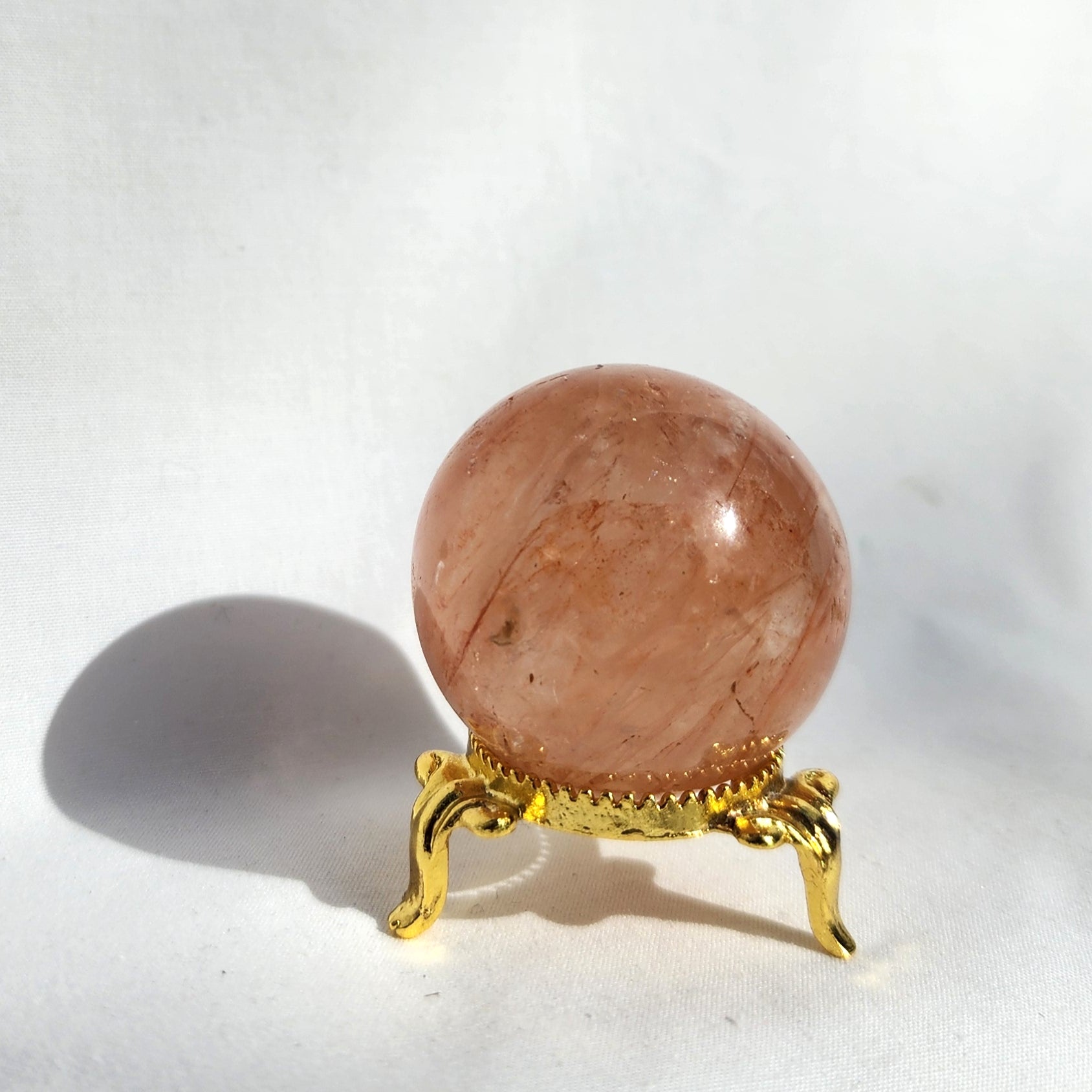 Fire Quartz Sphere
