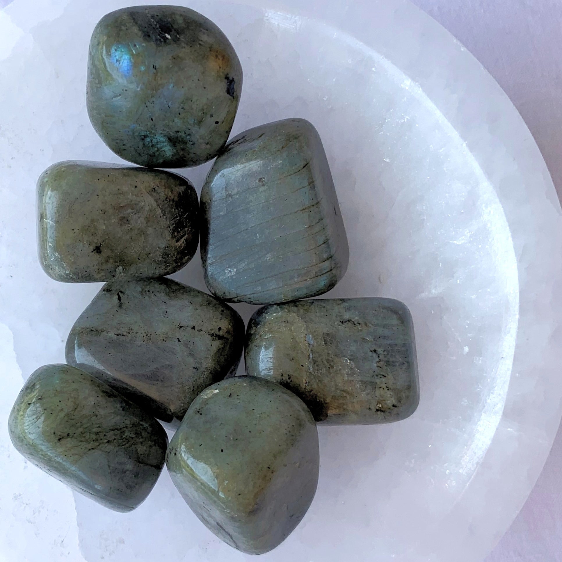 Labradorite Tumbles