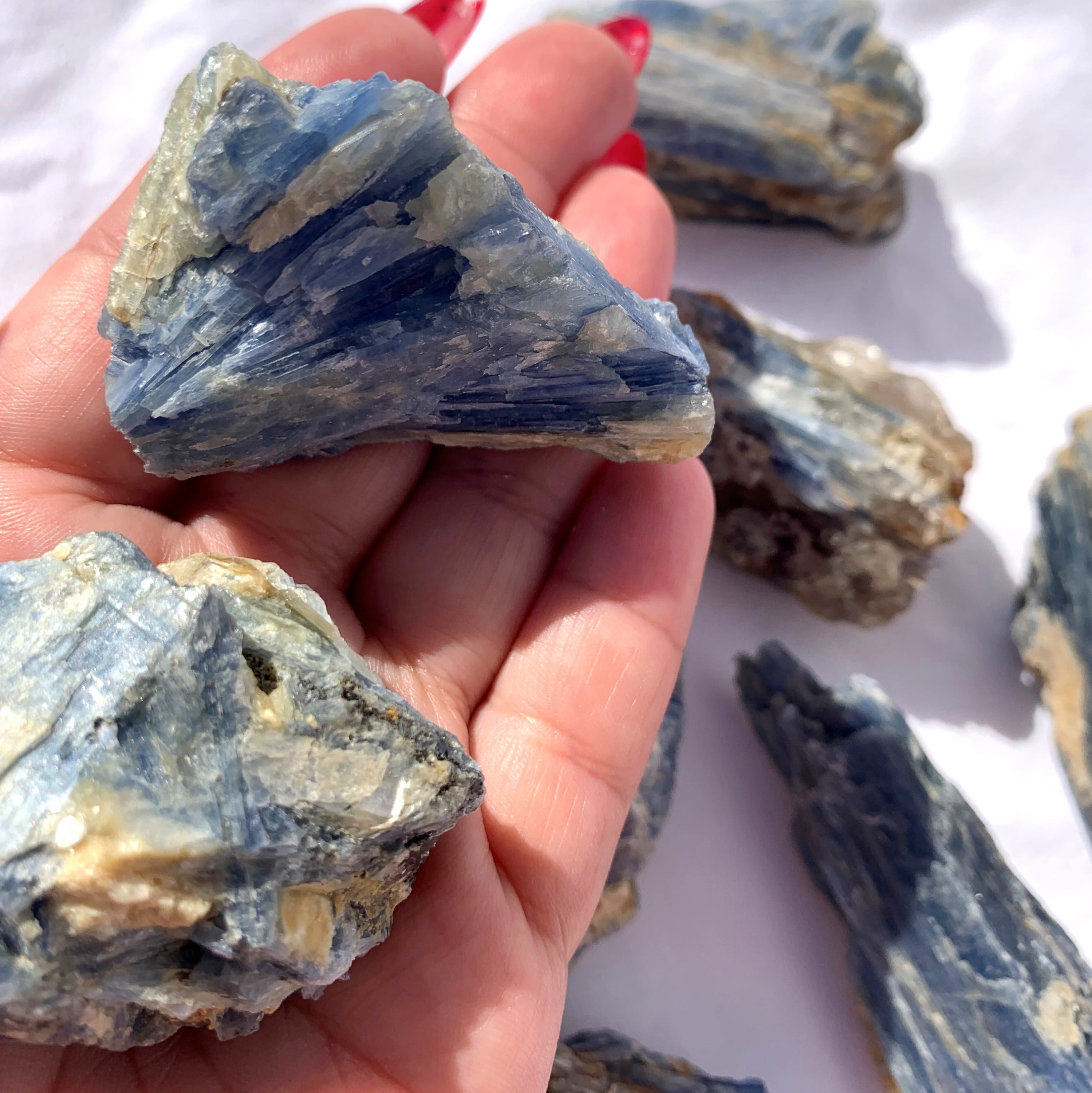 Blue Kyanite Cluster | Large