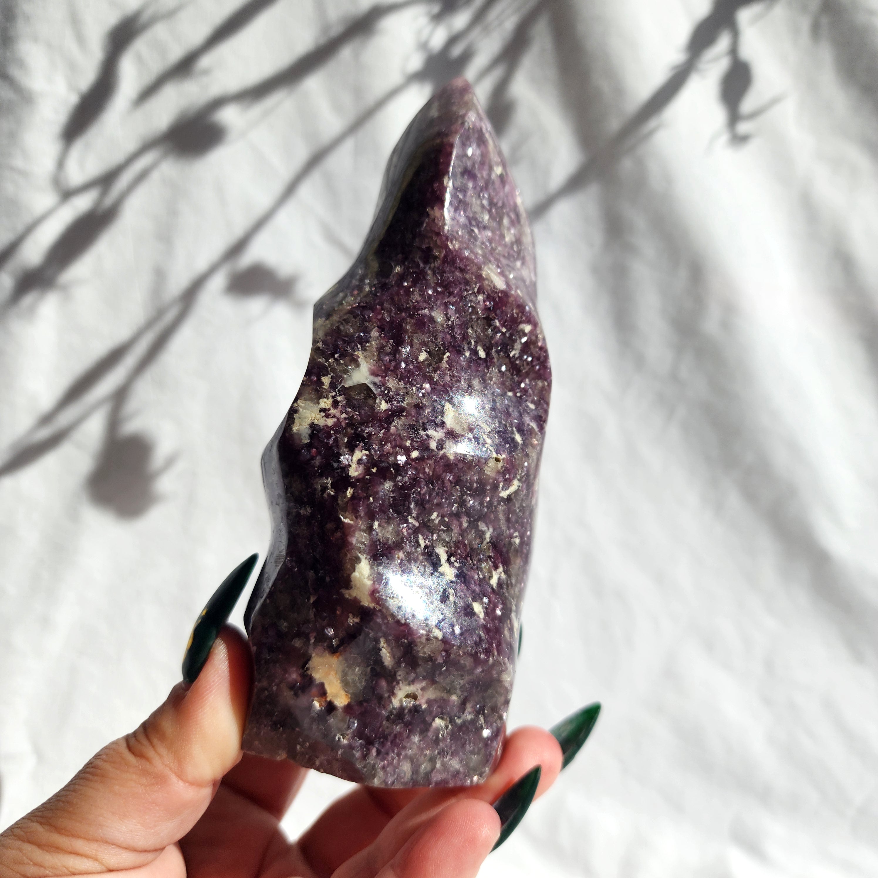 Lepidolite Flame