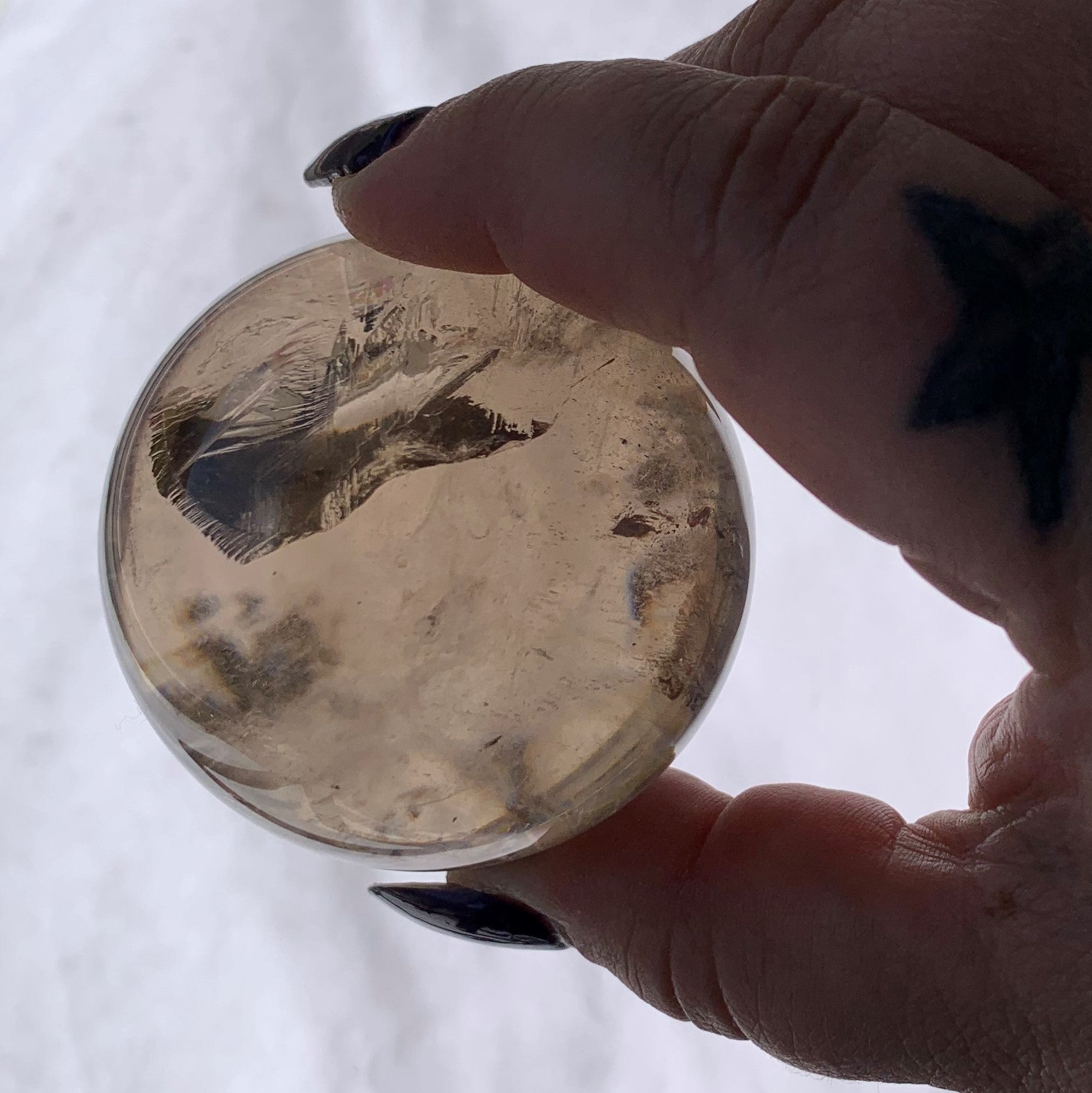 Smoky Quartz Sphere