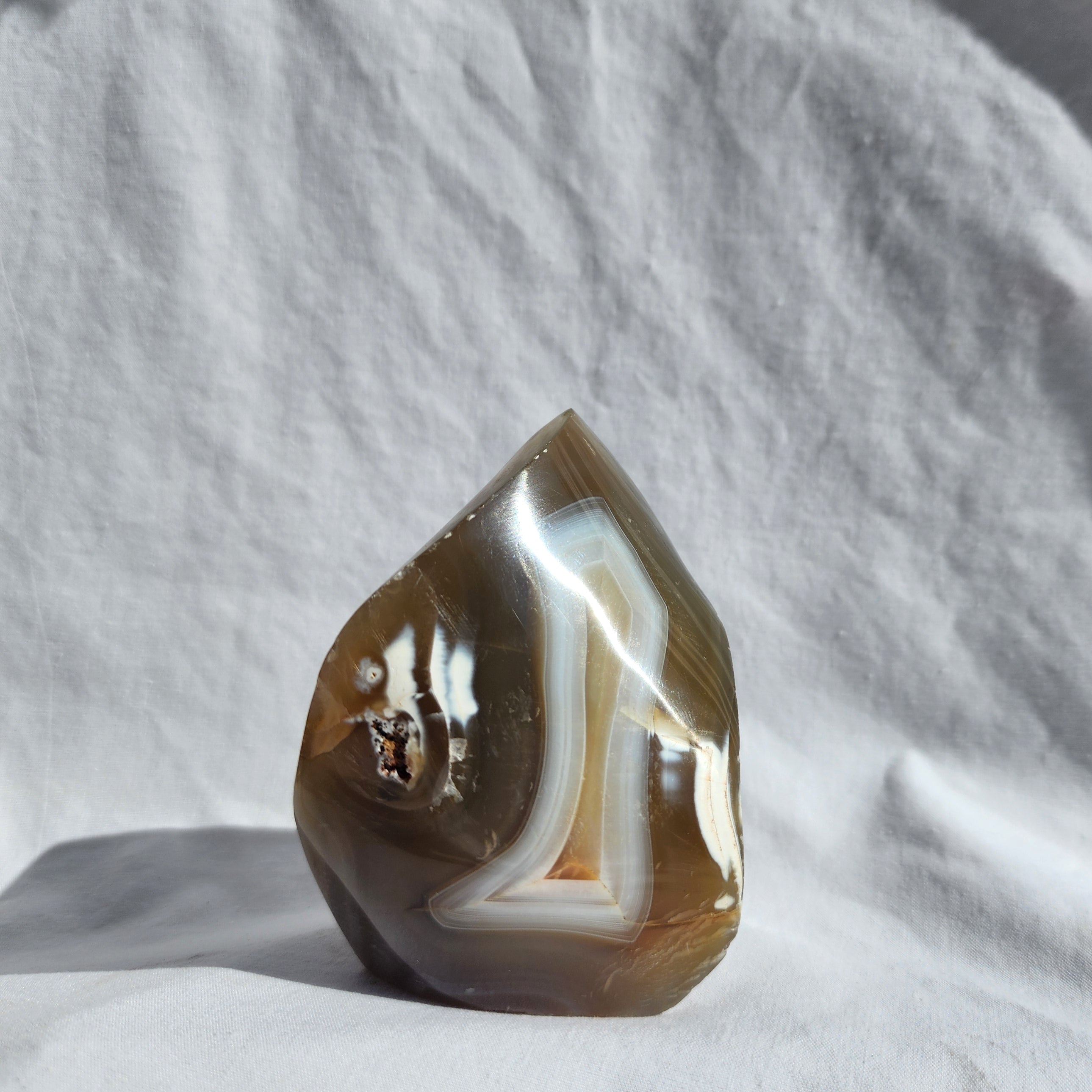 Orca Agate Flame