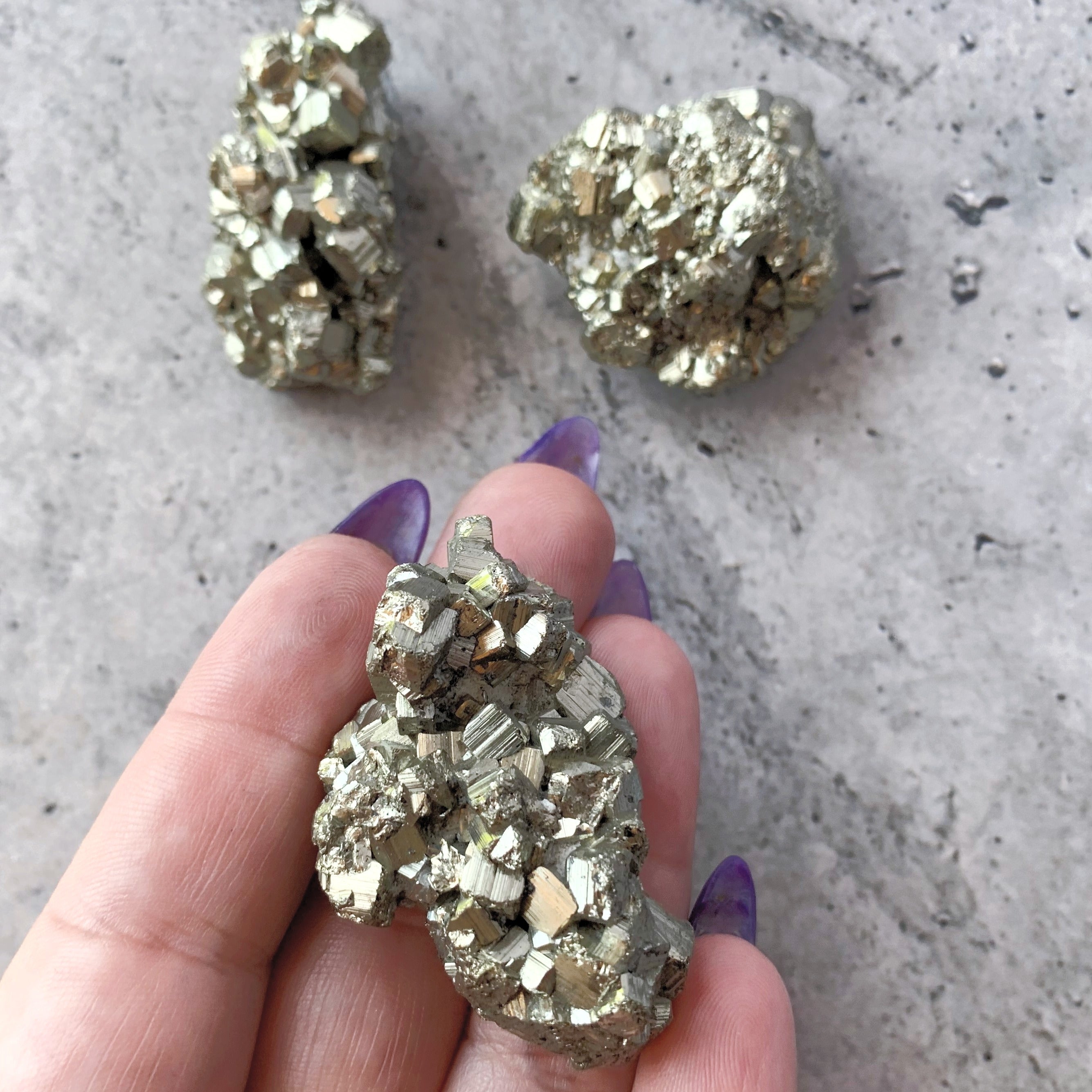 Pyrite Cluster | Medium