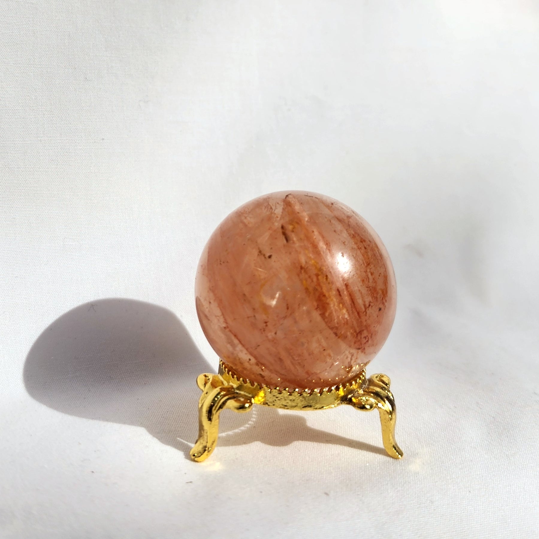 Fire Quartz Sphere