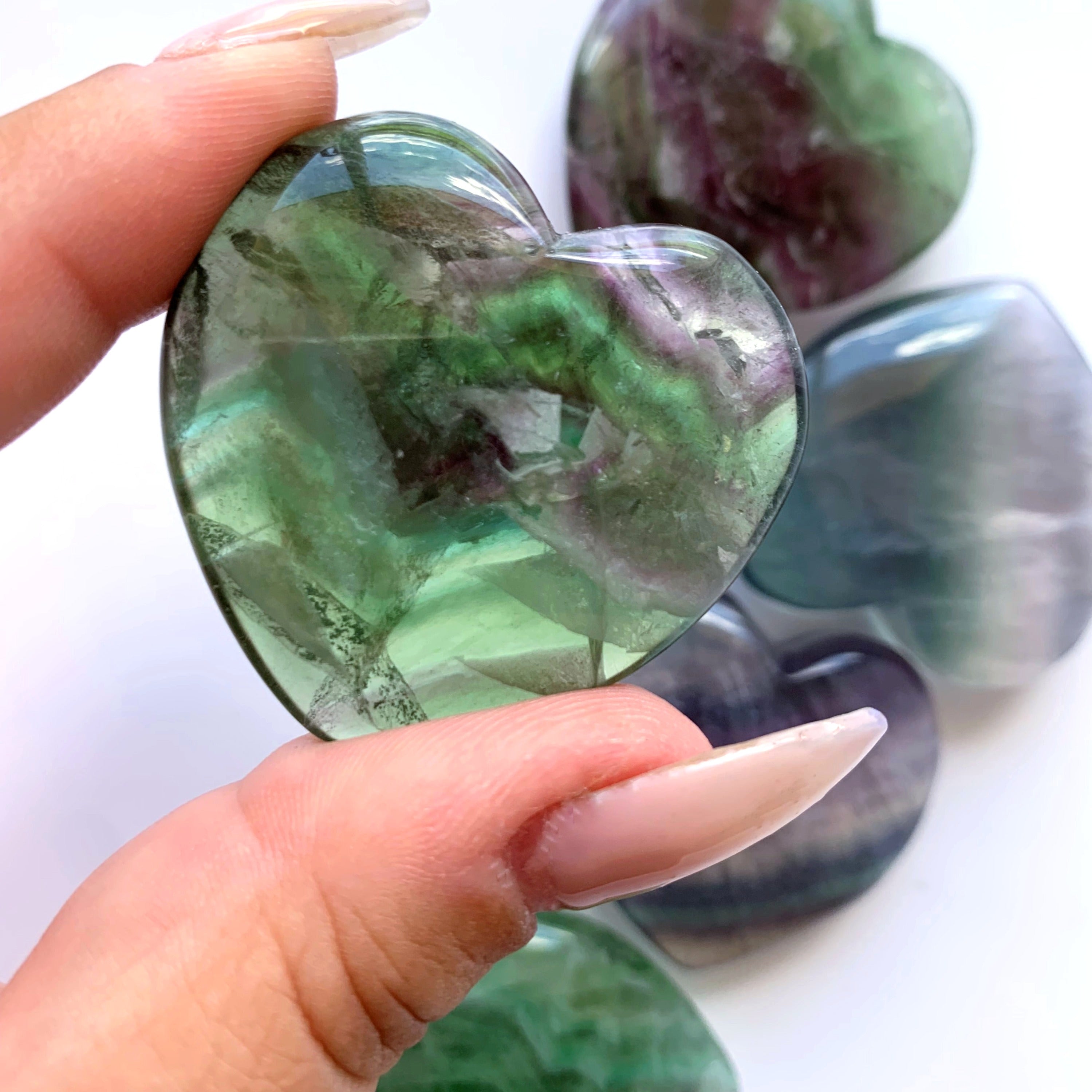 Fluorite Heart | Medium