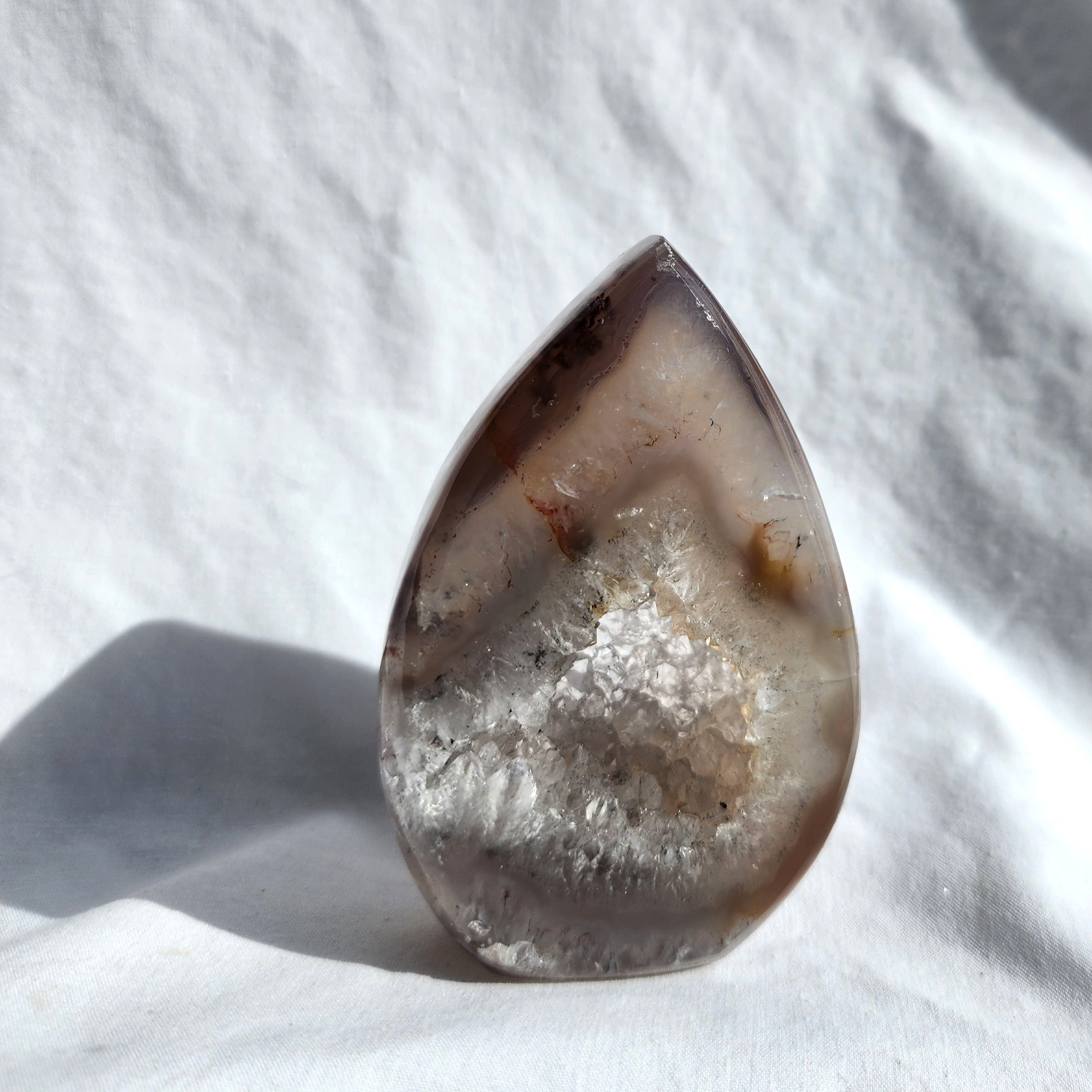 Natural Agate Flame