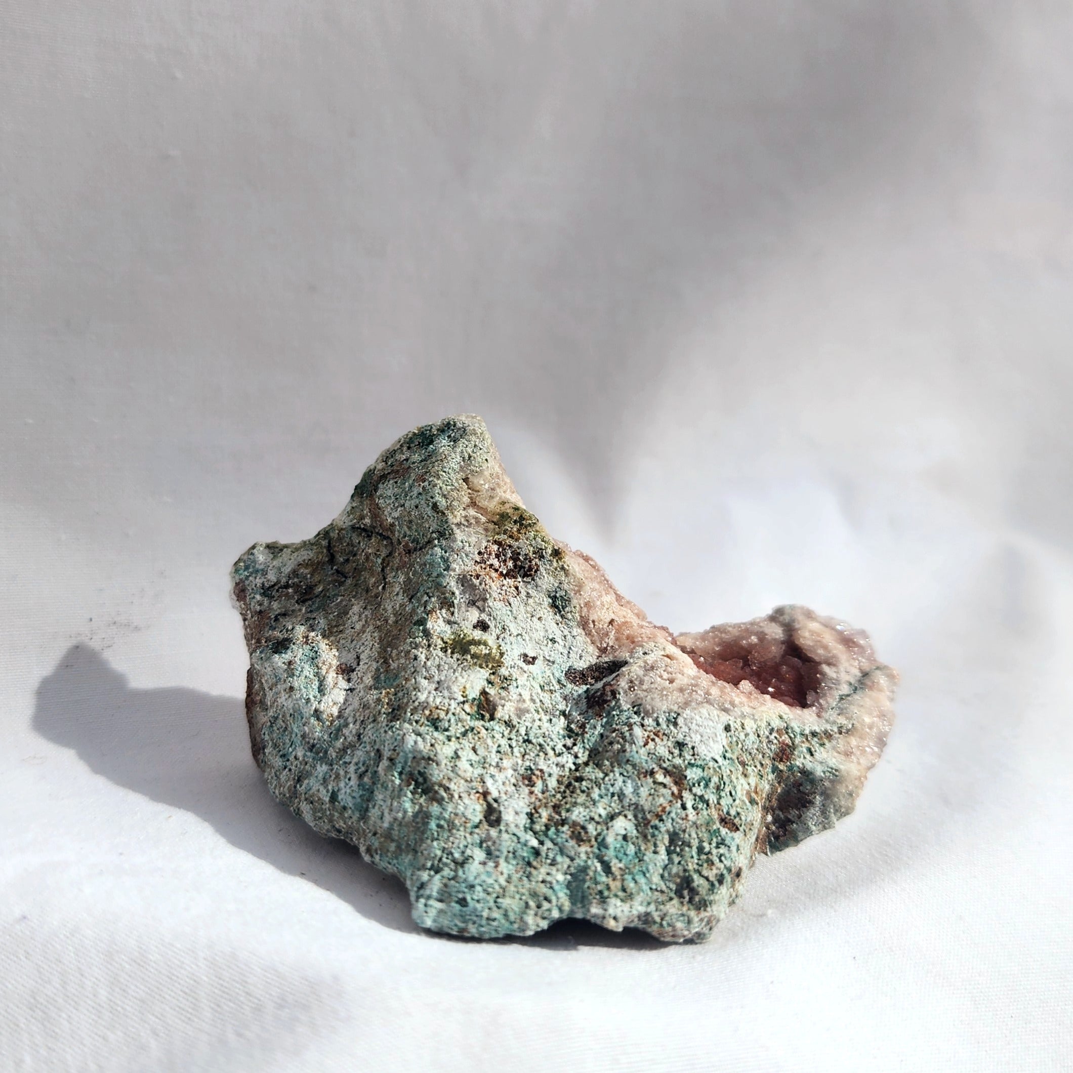 Pink Amethyst Raw Druzy Cluster