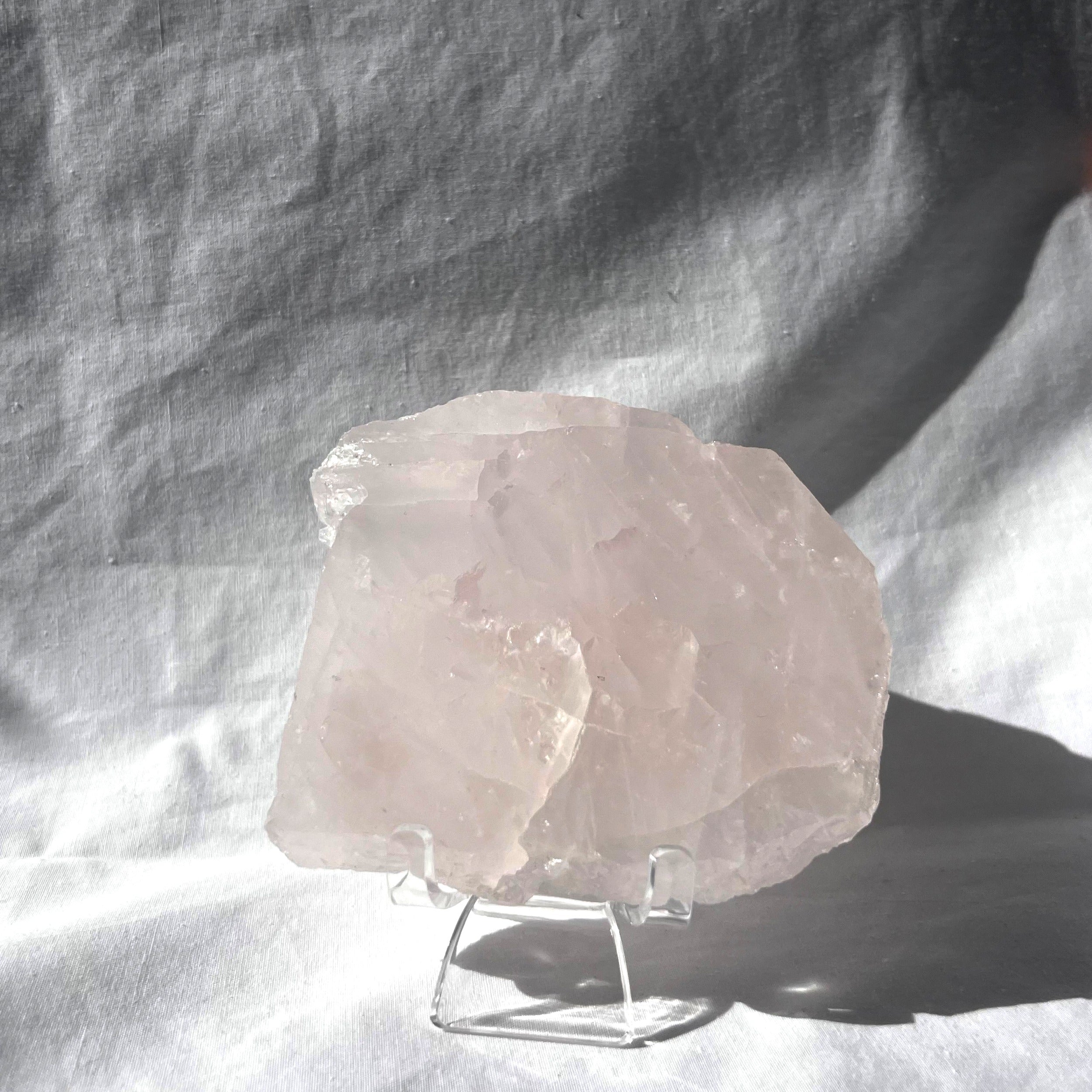 Rose Quartz Slice