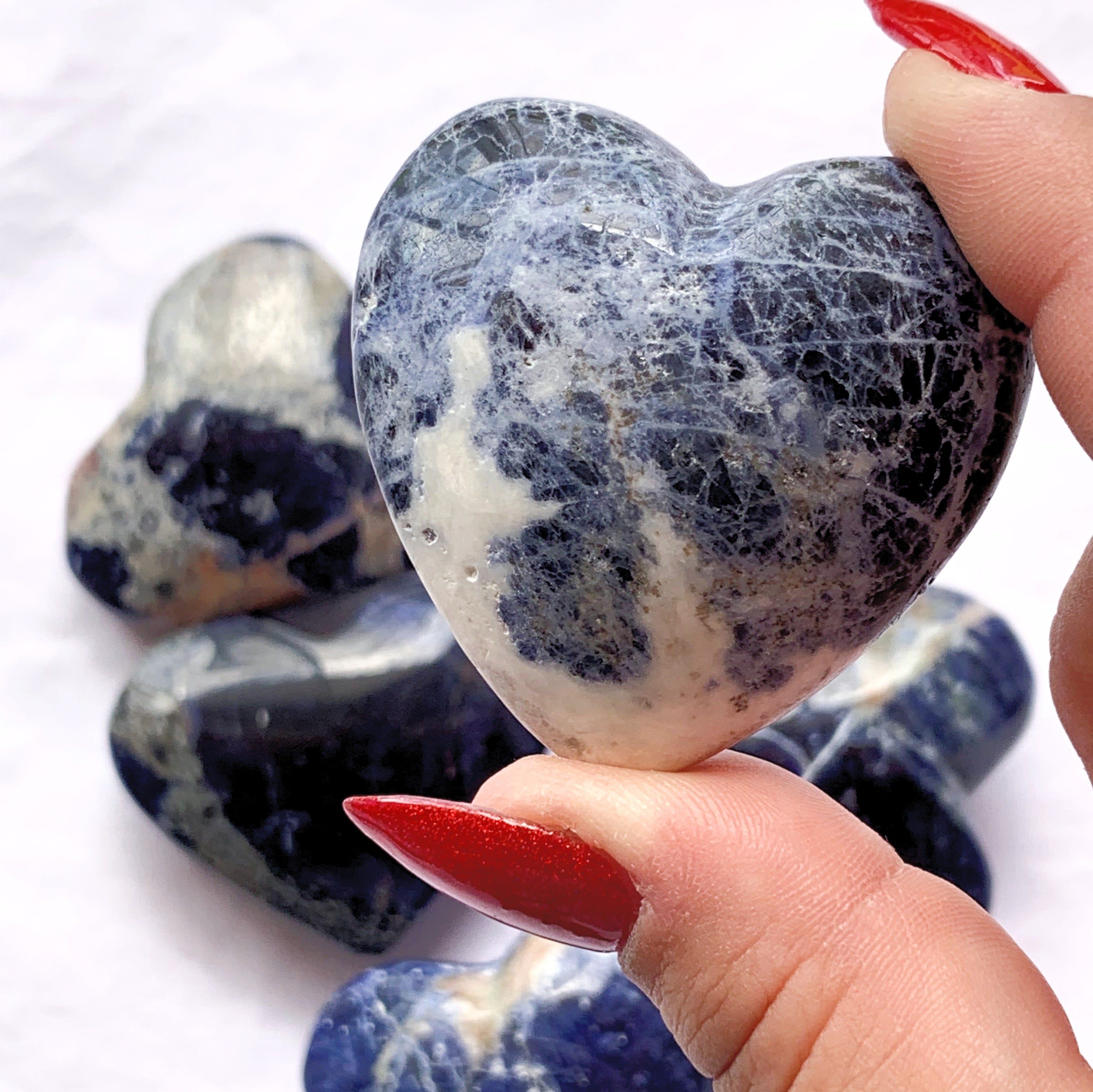 Sodalite Heart