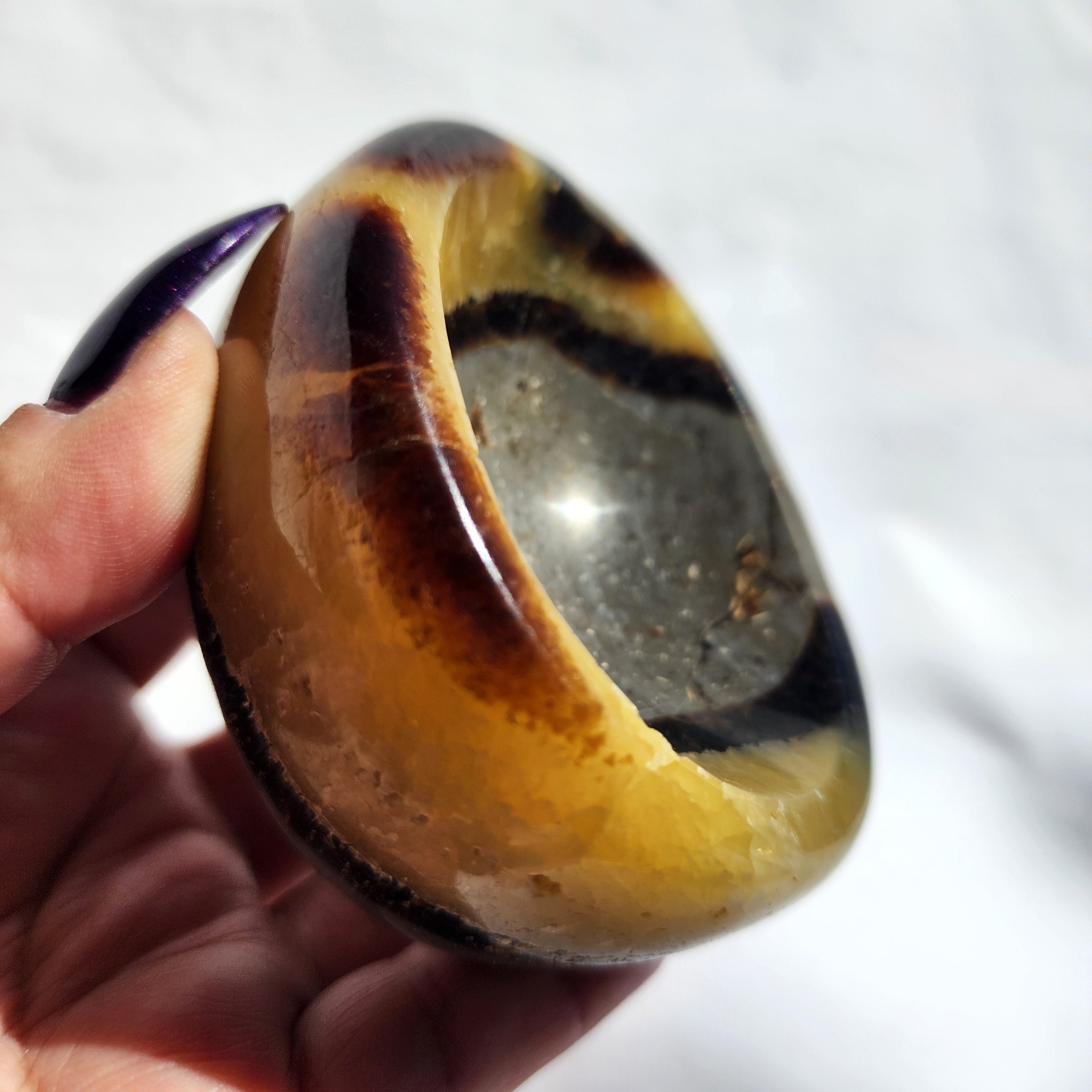 Septarian Trinket Dish