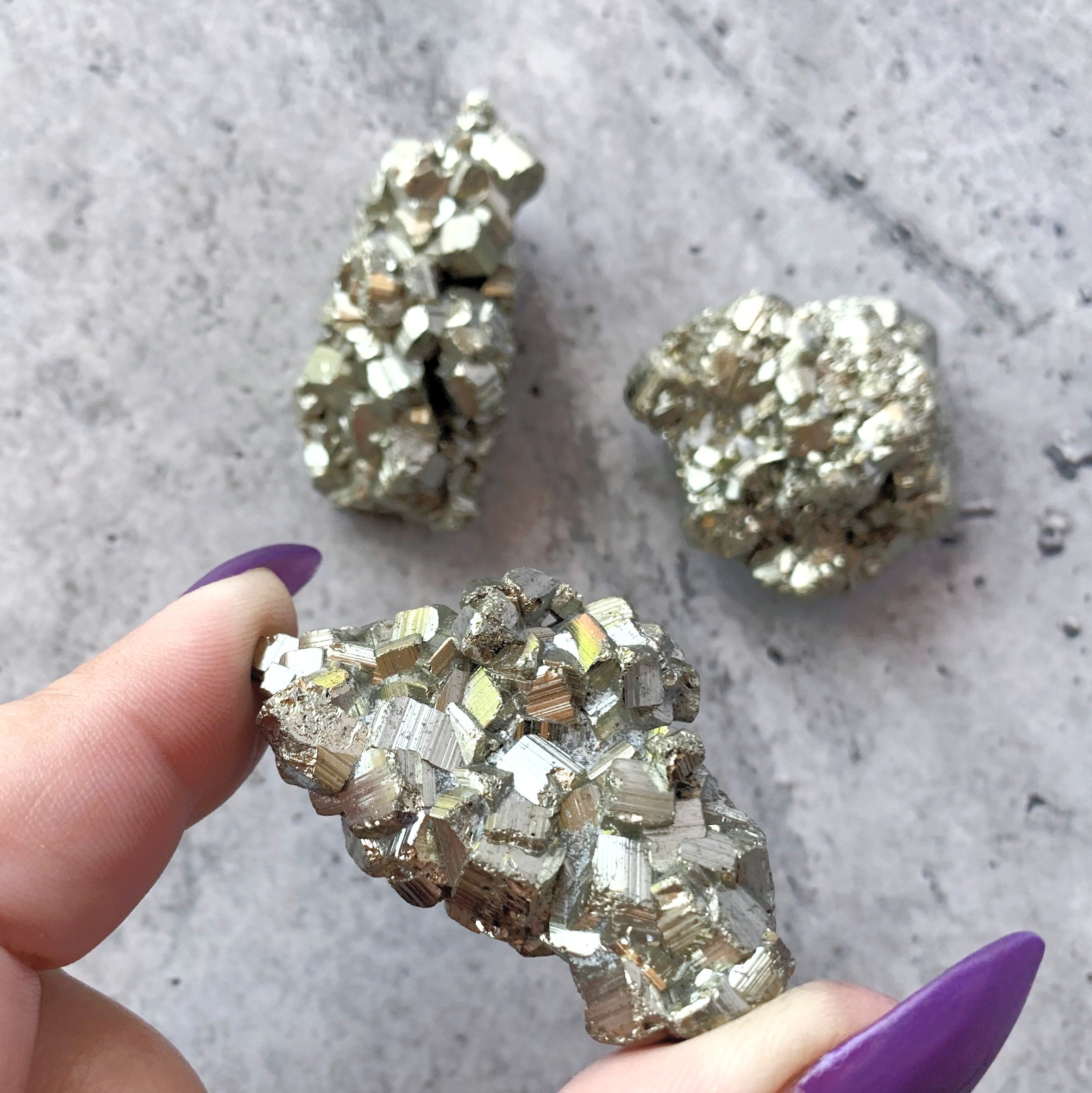 Pyrite Cluster | Medium