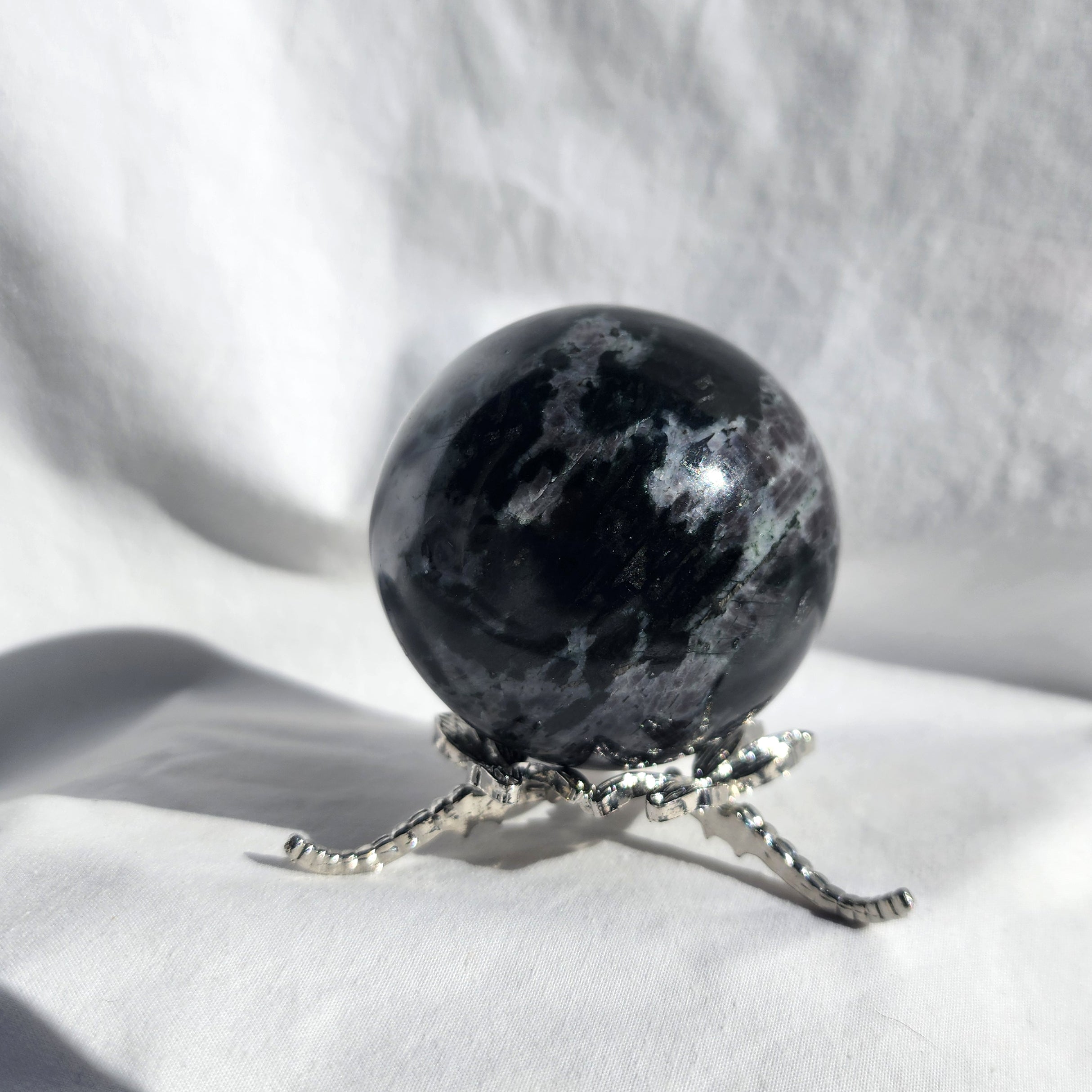 Indigo Gabbro (Mystic Merlinite) Sphere