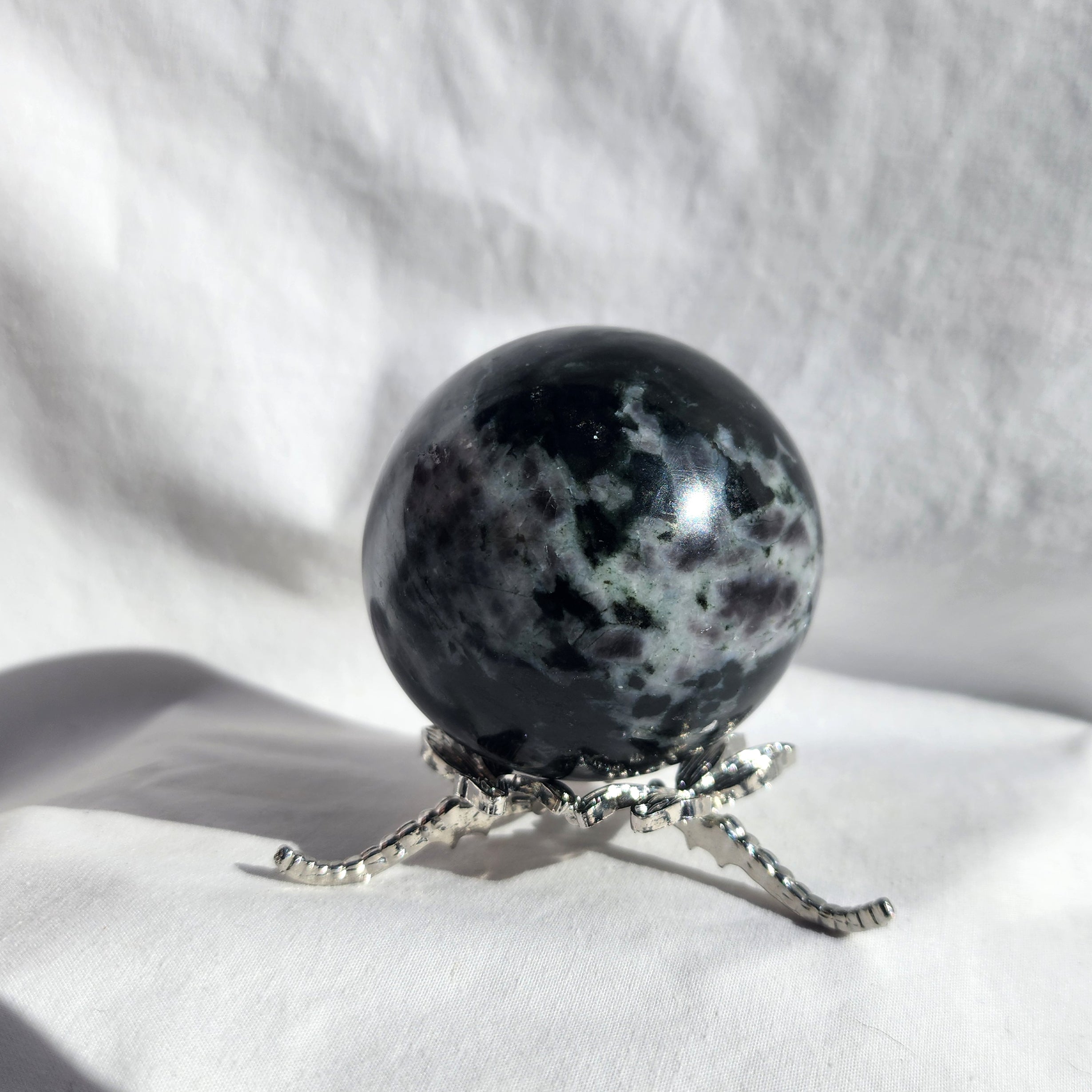 Indigo Gabbro (Mystic Merlinite) Sphere