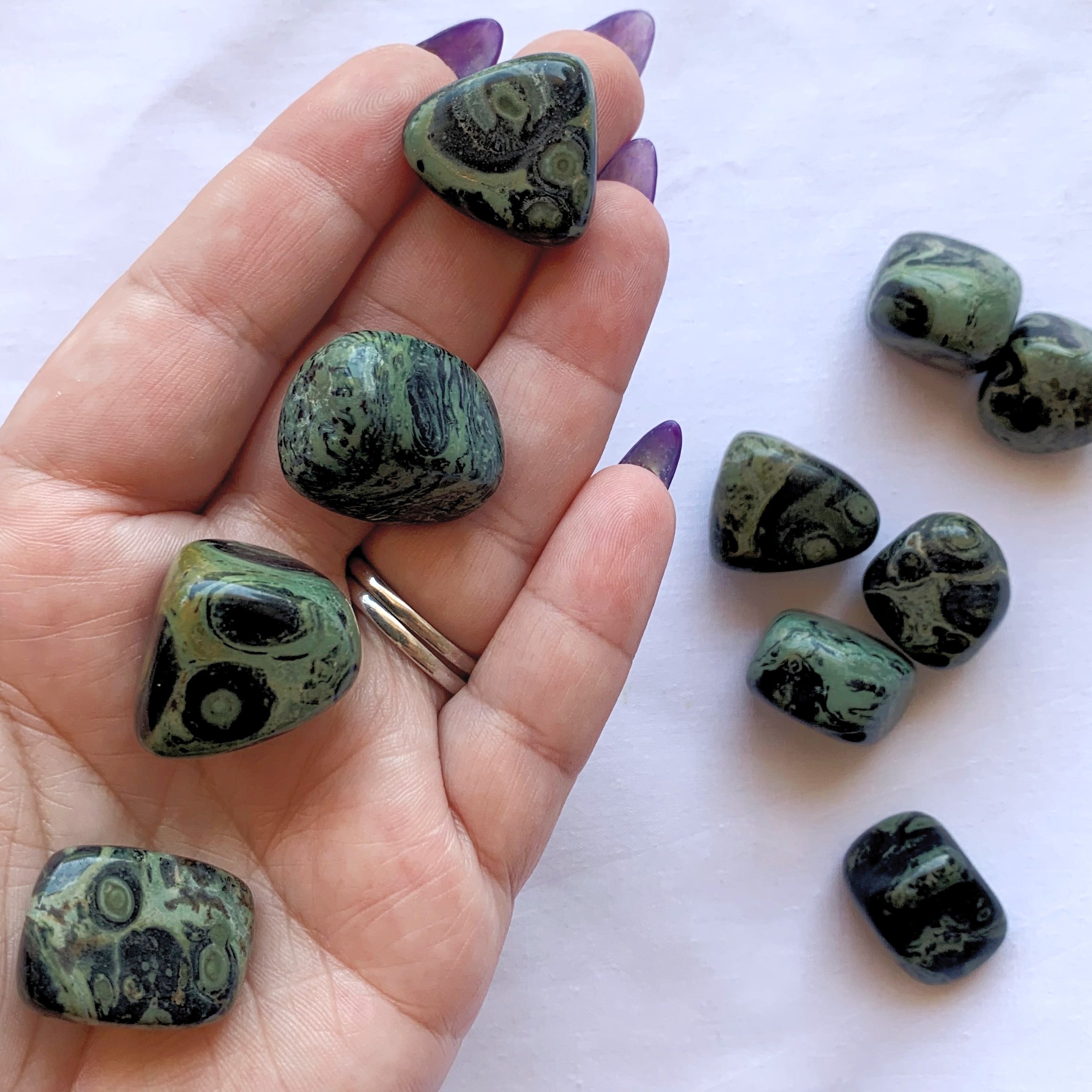 Kambaba Jasper Tumble