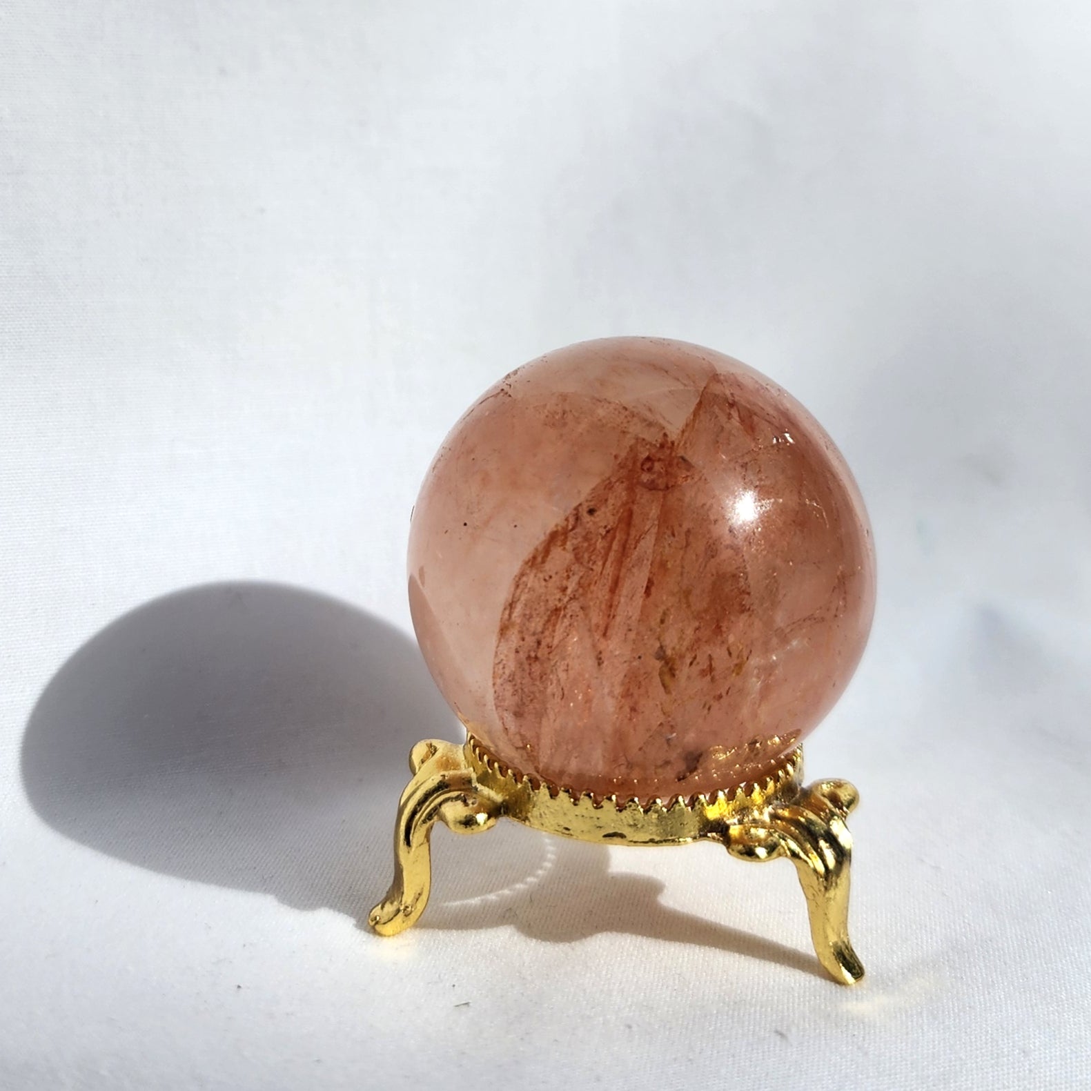 Fire Quartz Sphere
